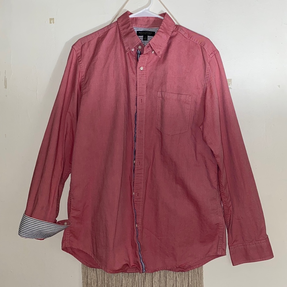 Banana Republic Men's Oxford Slim-Fit shirt